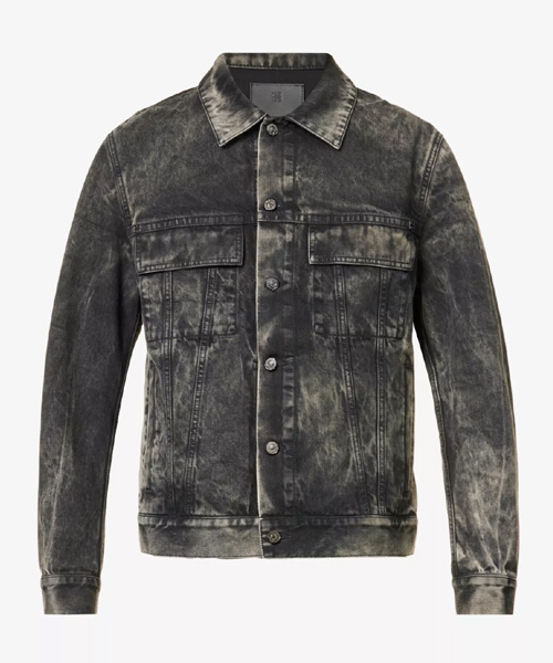 페이디드 데님 자켓