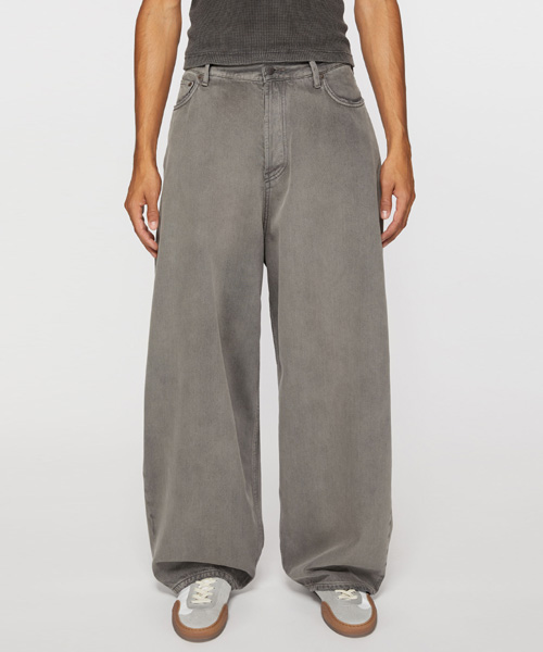 앤트러사이트 그레이 슈퍼 배기핏 진