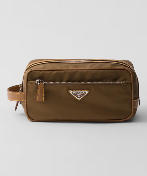 리나일론 가죽 파우치