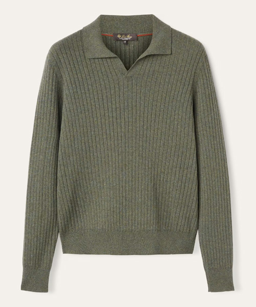 버튼리스 폴로 니트