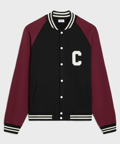 플리스 컬리지 테디 자켓