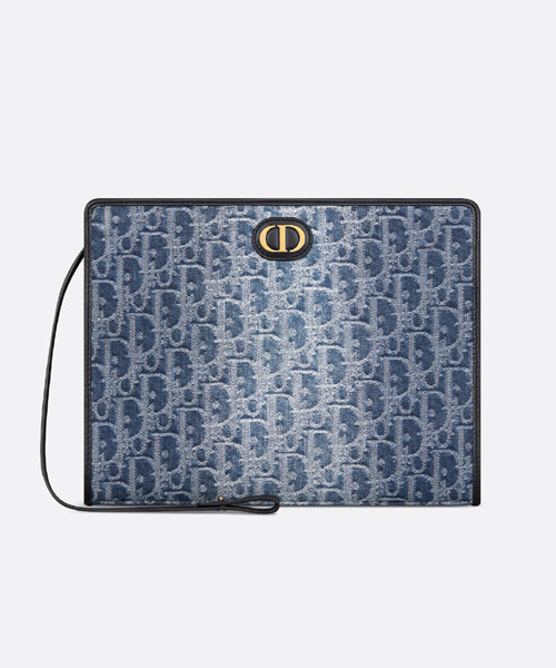 오블리크 자카드 30 몽테뉴 데아 파우치