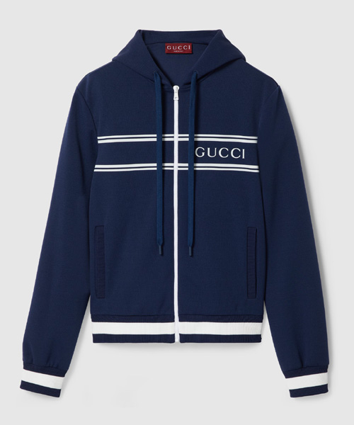 테크니컬 저지 후드집업