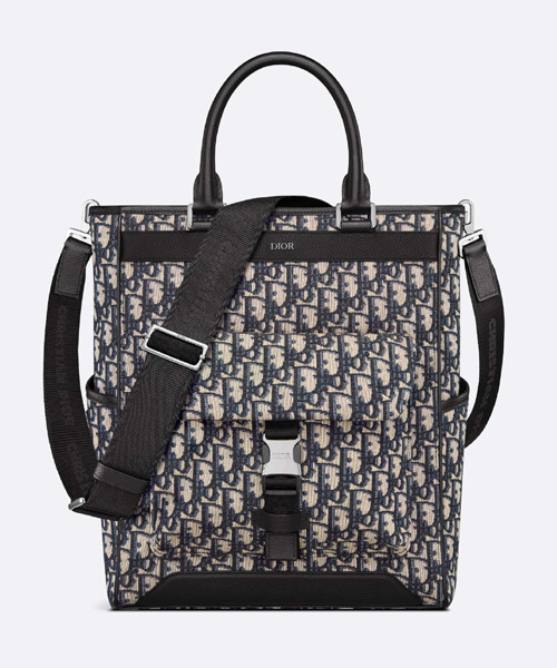 시그니처 로고 패턴 토트 백