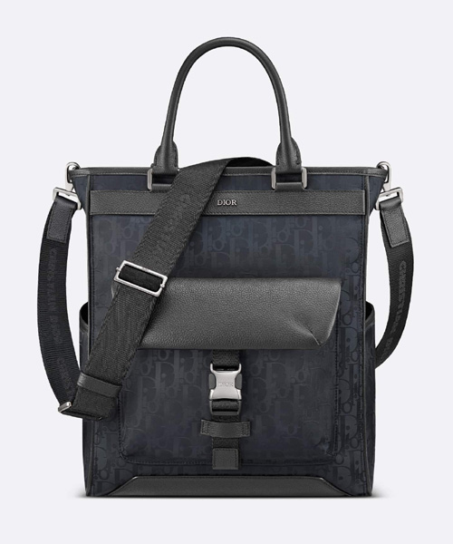 시그니처 로고 패턴 토트 백