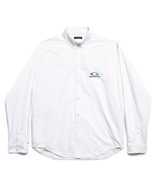 루프 스포츠 아이콘 라지 핏 셔츠