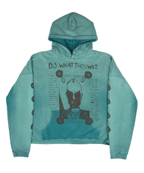 타이포그래피 디스트로이드 후디