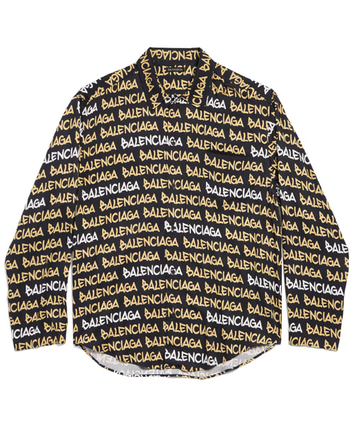 펑키 폰트 미니멀 셔츠