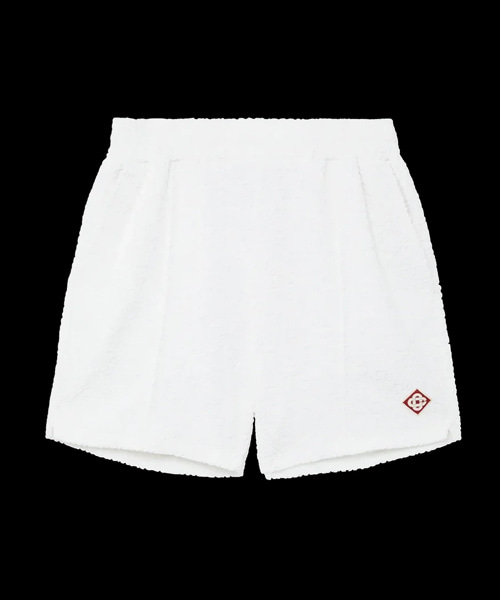 모노그램 테리 반바지