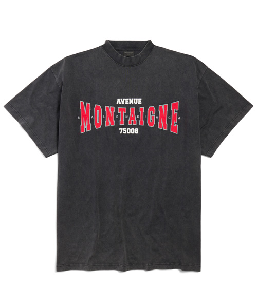 몽테뉴 오버사이즈 코튼 티셔츠