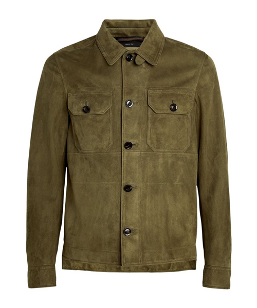 램스킨 오버셔츠 자켓