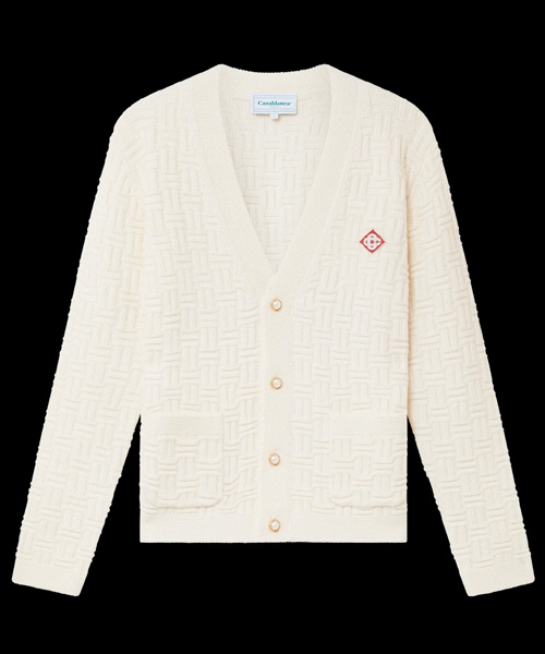 칼럼 니트 가디건