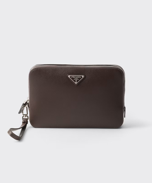 사피아노 가죽 클러치