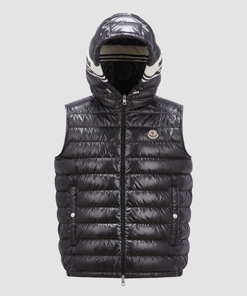 CLAI 다운 후드 패딩 조끼