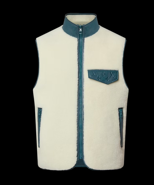 리버서블 시어링 질레