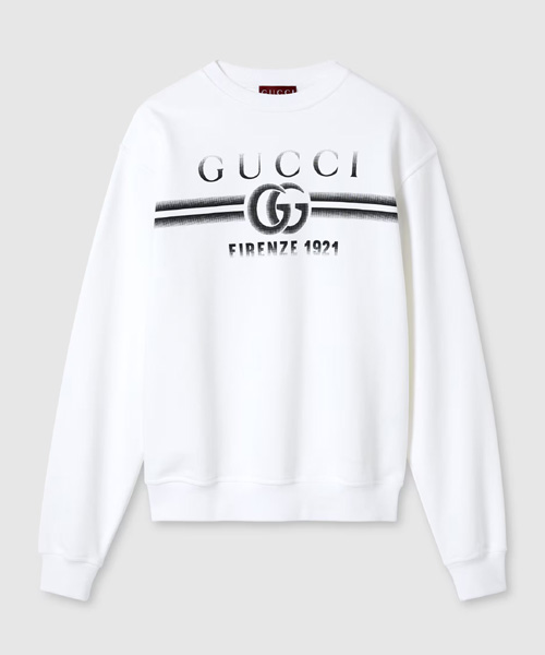 코튼 저지 스웨트셔츠