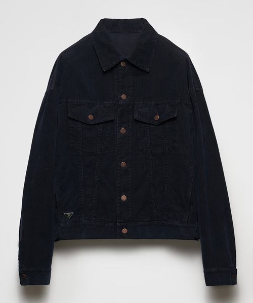 코듀로이 블루종 자켓