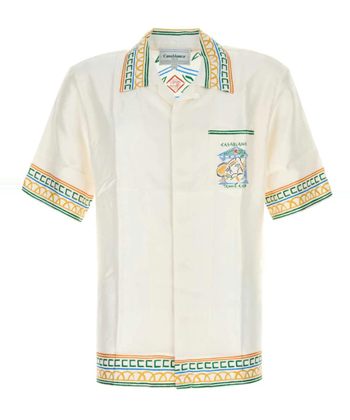 그래픽 프린트 셔츠