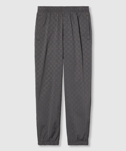 GG 나일론 자카드 트라우저 팬츠