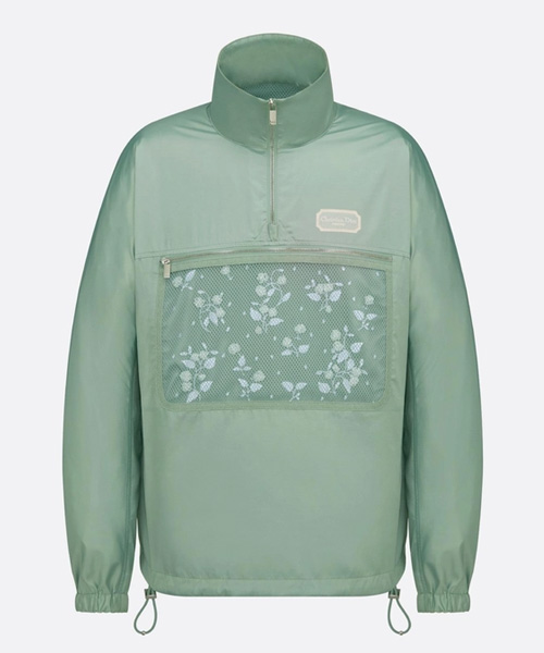 민트 그린 테크니컬 새틴