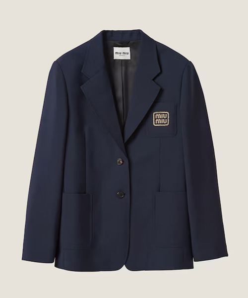 싱글브레스트 모헤어 재킷