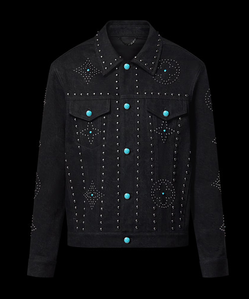 엠브로이더드 데님 재킷