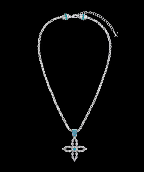 LV 플라워 로프 펜던트