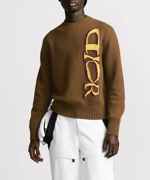 울 & 캐시미어 인타르시아 해밀턴 스웨터