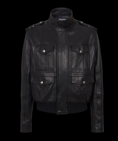 4 포켓 램스킨 가죽 자켓