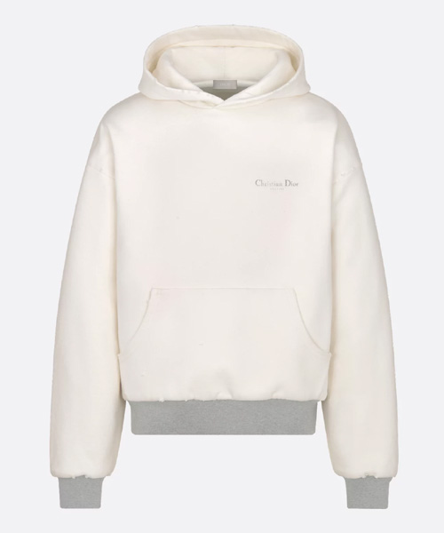 쿠튀르 리넨 후드 스웨트셔츠