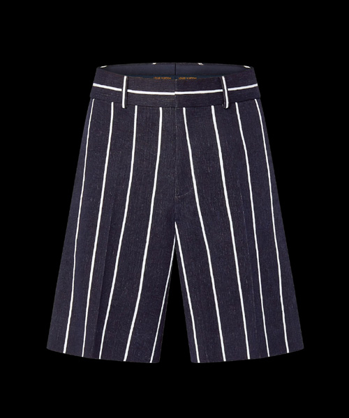 리넨 앤드 코튼 블렌드 테일러드 쇼츠