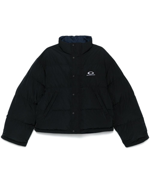 로고 엠브로이더리 푸퍼 자켓