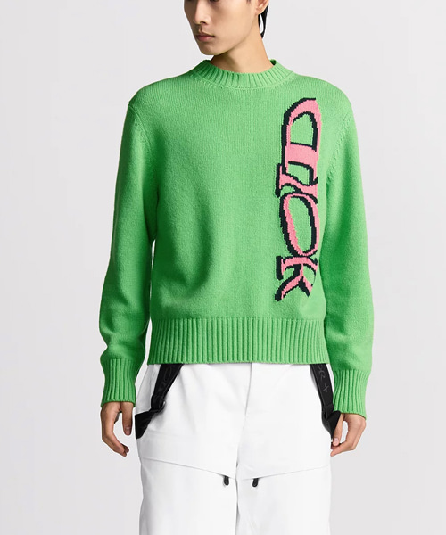 울 & 캐시미어 인타르시아 해밀턴 스웨터