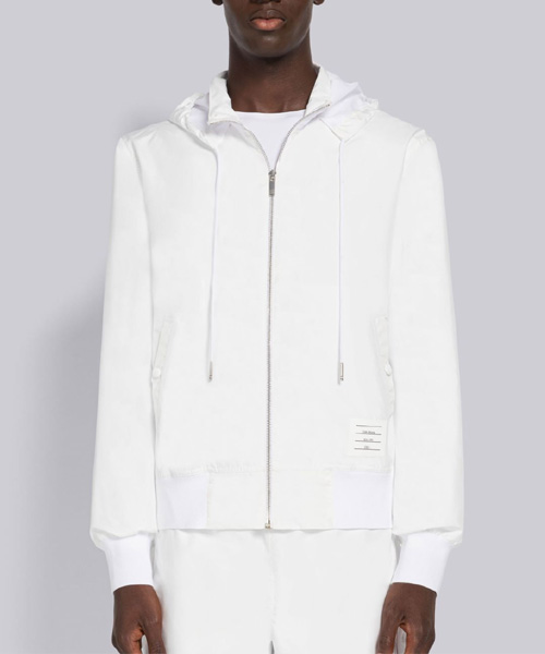 밀리터리 립스탑 후디 재킷