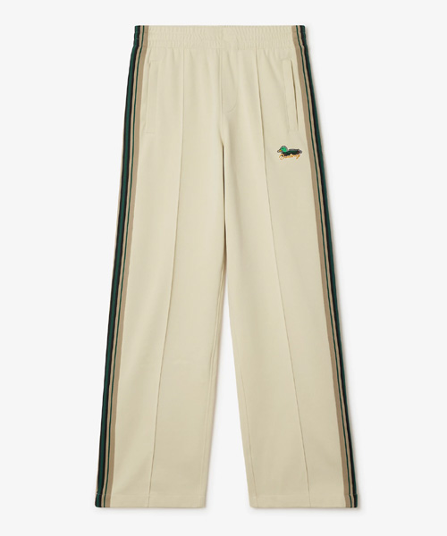 스트라이프 저지 트랙 팬츠