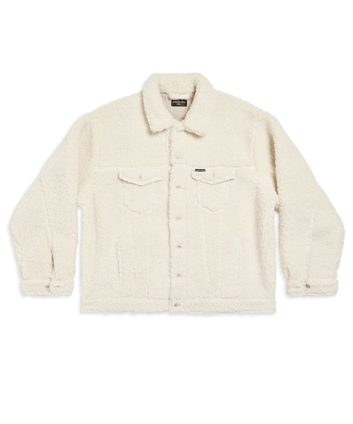 라이트 베이지 오버사이즈 자켓