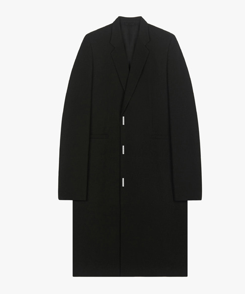 울 & 캐시미어 싱글 롱 코트