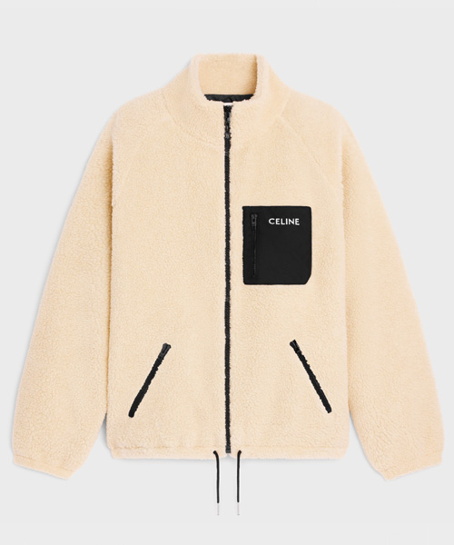 저지 플리스 루즈 재킷