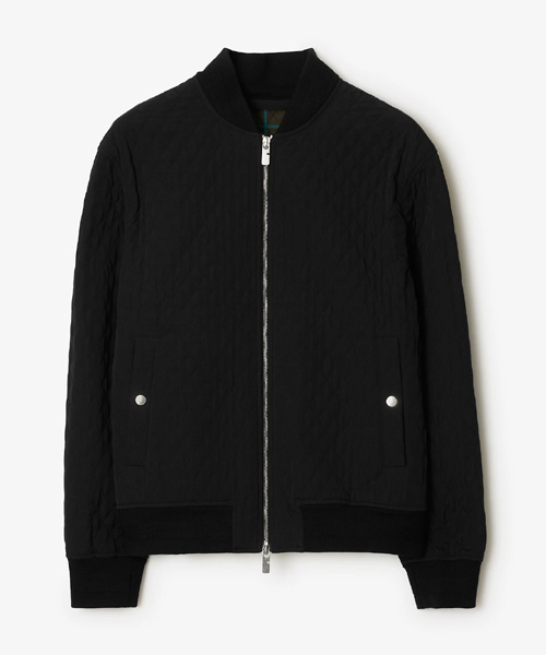 퀄팅 나일론 보머 재킷