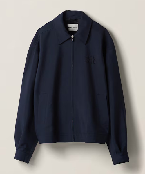 모헤어 블루종 재킷