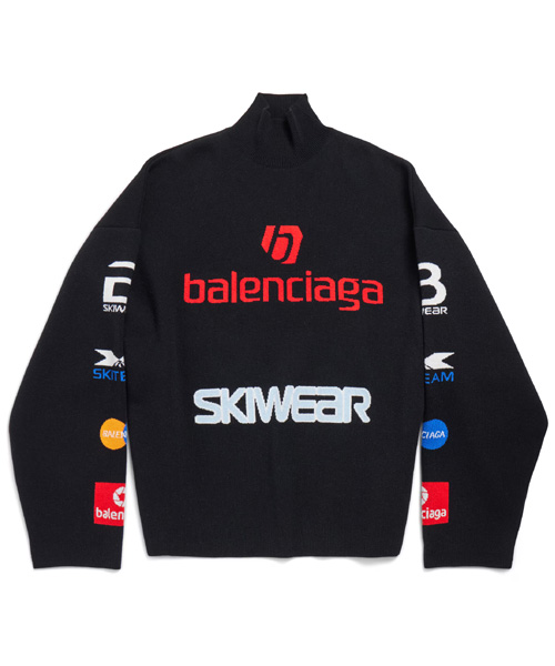 스키 롱 슬리브 터틀넥