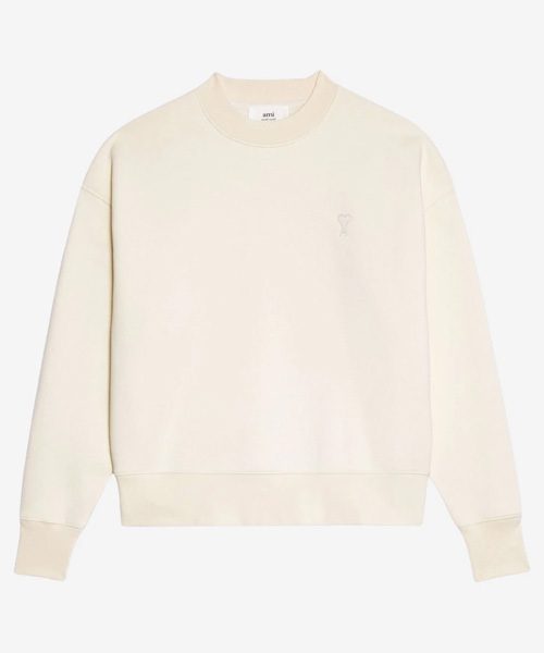 하트 로고 스웨트셔츠