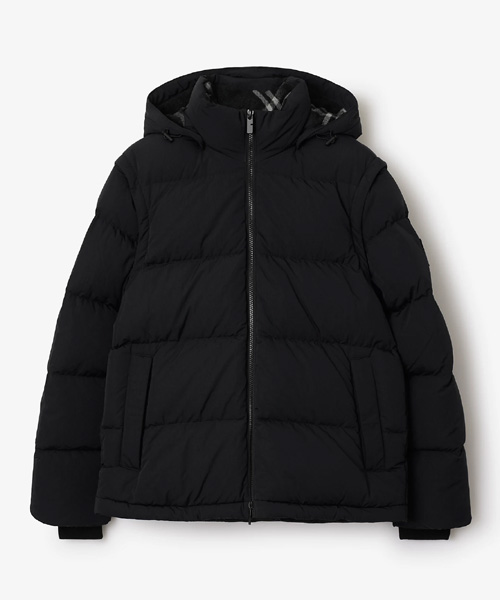 디태처블 슬리브 나일론 비드포드 퍼퍼 재킷