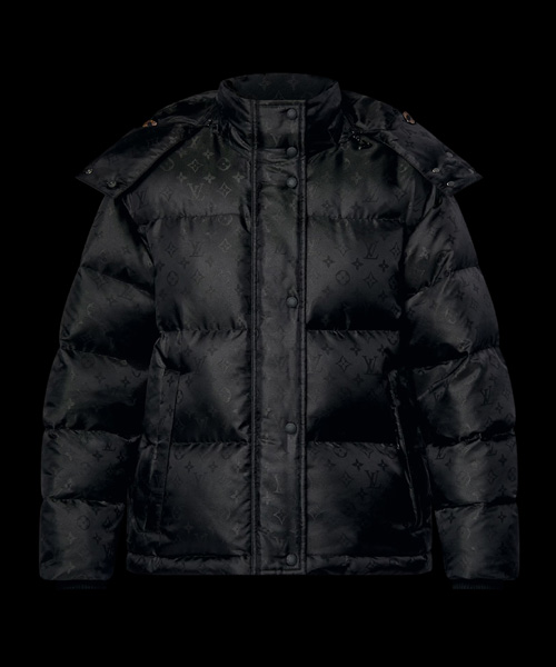 모노그램 다운 자켓