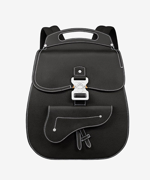 갤럽 백팩 블랙 그레인드 카프스킨