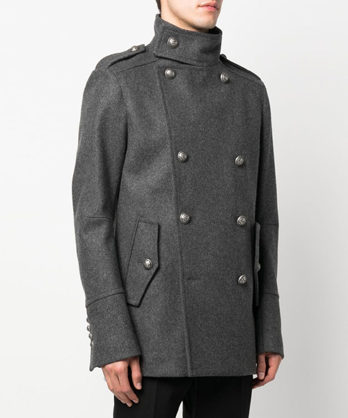 더블 브레스티드 코트