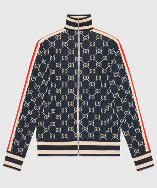 GG 자카드 코튼 자켓