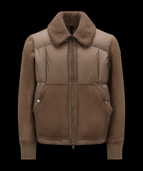 거스 가죽 다운 자켓