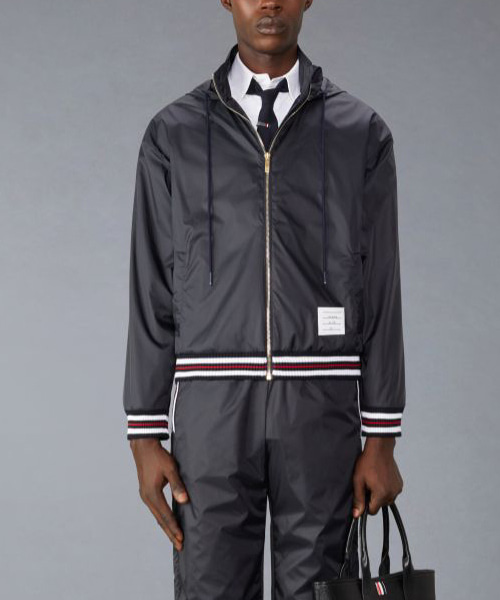 립스탑 오버사이즈 집업 재킷