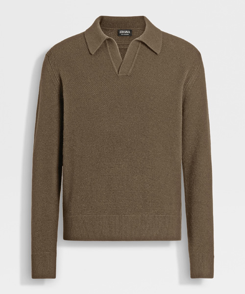 오아시 캐시미어 폴로 셔츠